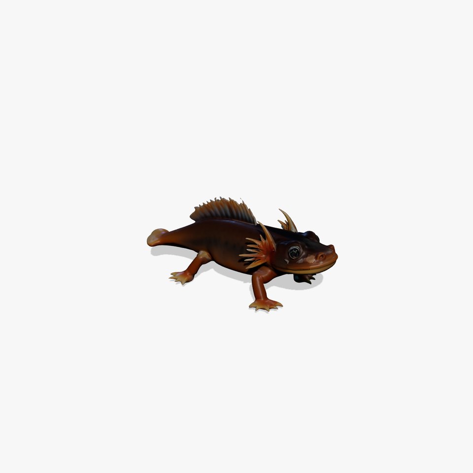 Axolotl Creature Model Pack